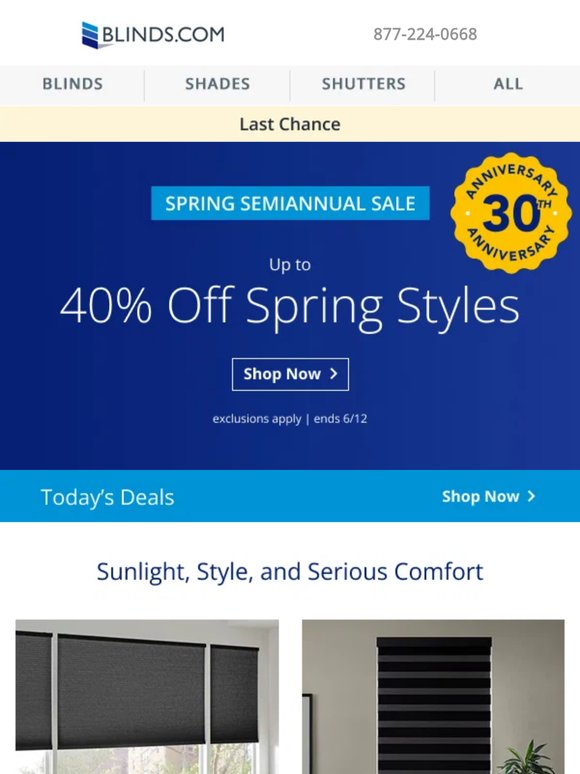 Don't miss spring savings — 40% off ends soon ⏰