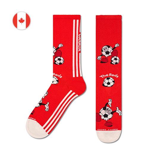 Team Canada Football Sneaker Sock