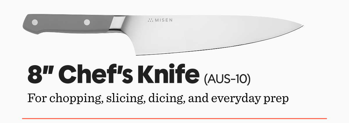 8" chef's knife