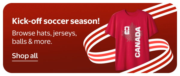 Kick-off soccer season! Browse hats, jerseys, balls & more.