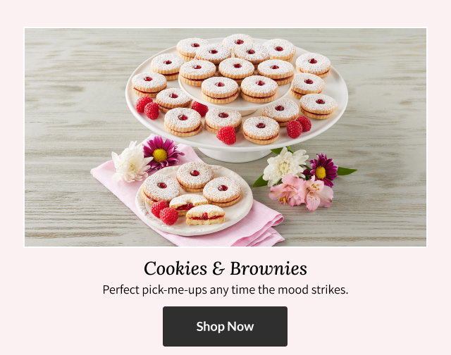 Cookie & Brownies - Perfect pick-me-ups any time the mood strikes.