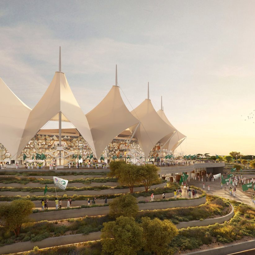 Populous to preserve "iconic silhouette" of Riyadh stadium with World Cup revamp