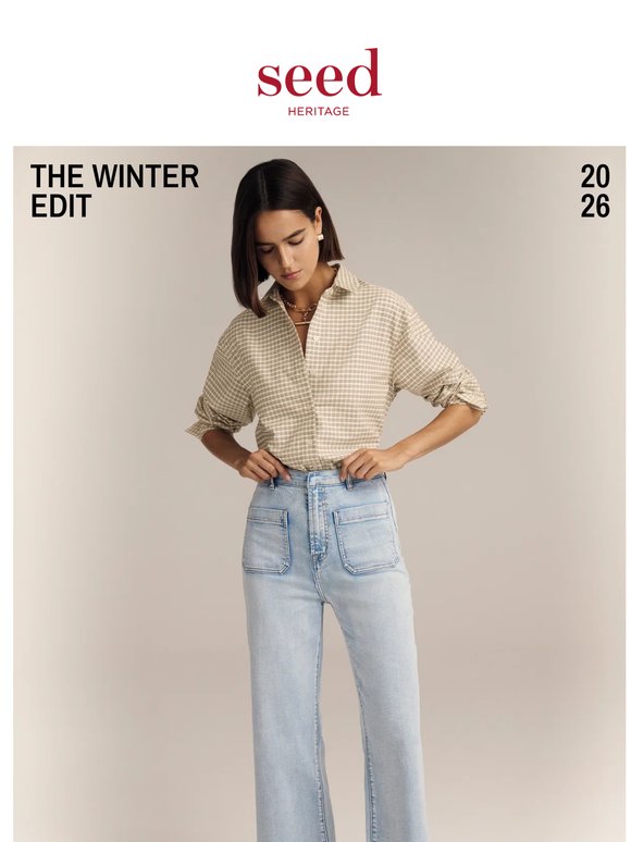 Denim Refresh: The Core Wide Leg Pocket Jean