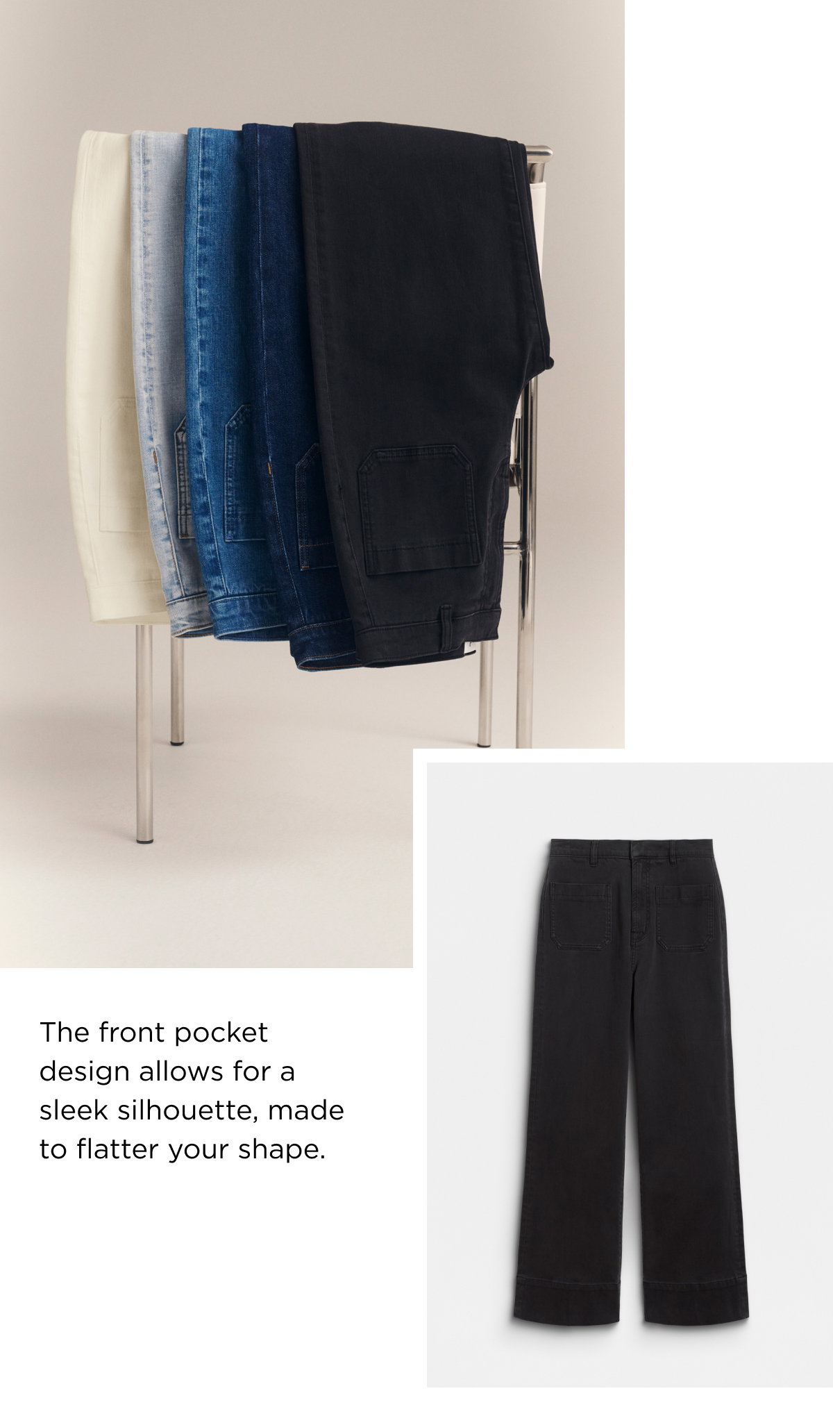 Woman New Arrivals. The Core Wide Leg Pocket Jean. Your favourite pair goes-with-everything jeans are back in stock. Shop Now.