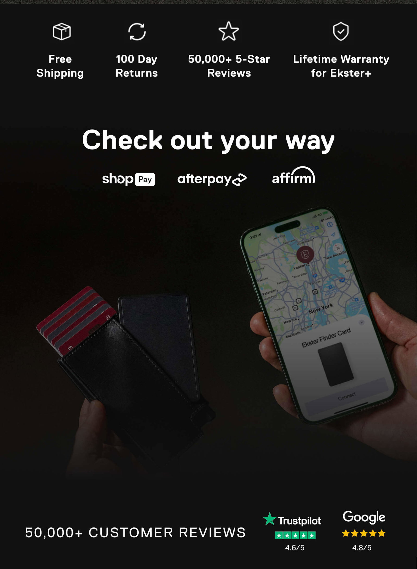 Check out your way