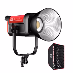 GVM PRO-SD300B 300W Bi-Color Monolight V-mount Mesh Bluetooth(Includes 1 Free 15.75''*15.75 Softbox $59)