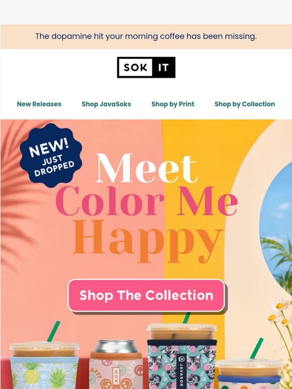 NEW Drop: Color Me Happy is Here 😻🍍😁