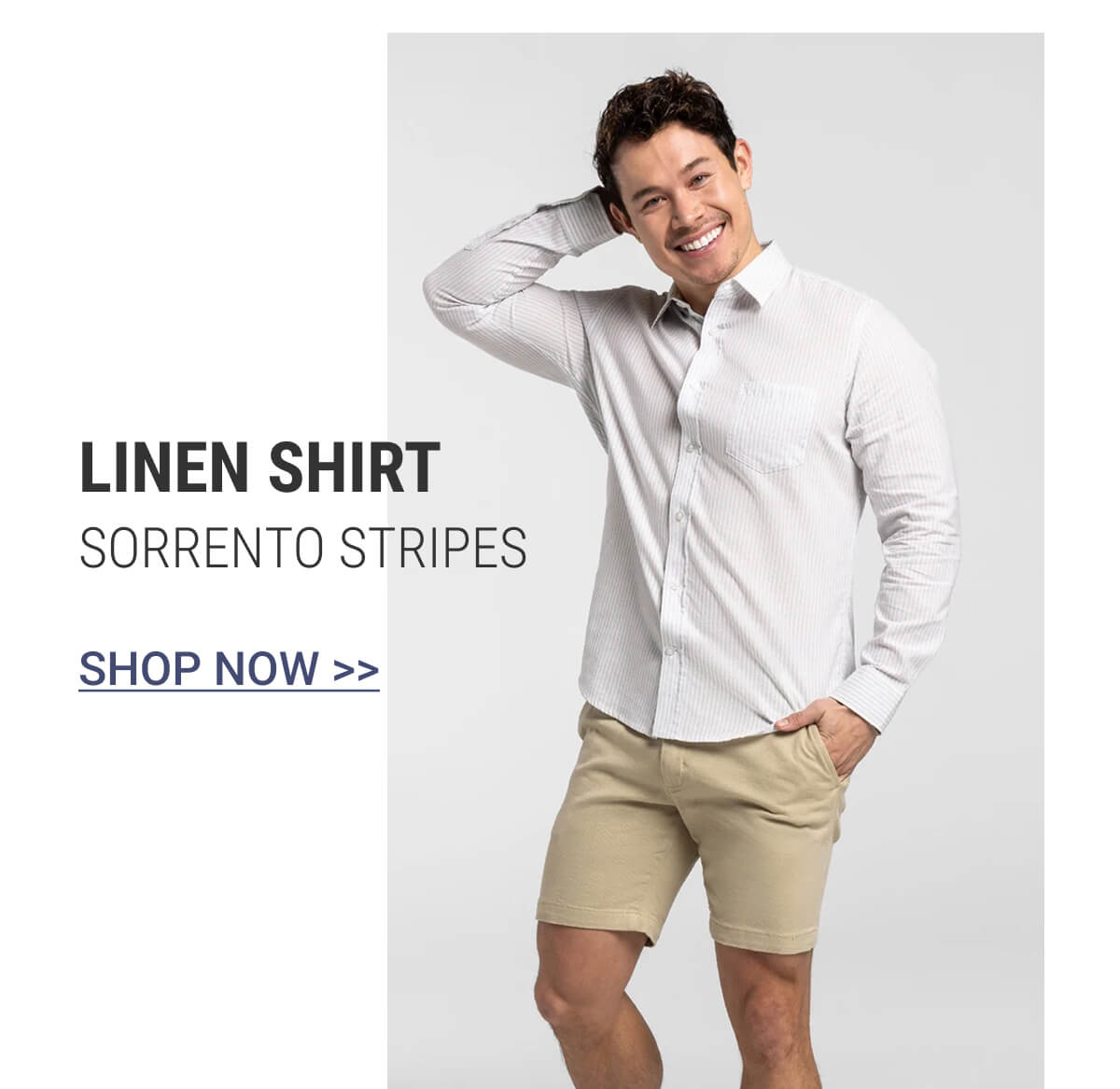 Sorrento Stripes Linen Shirt