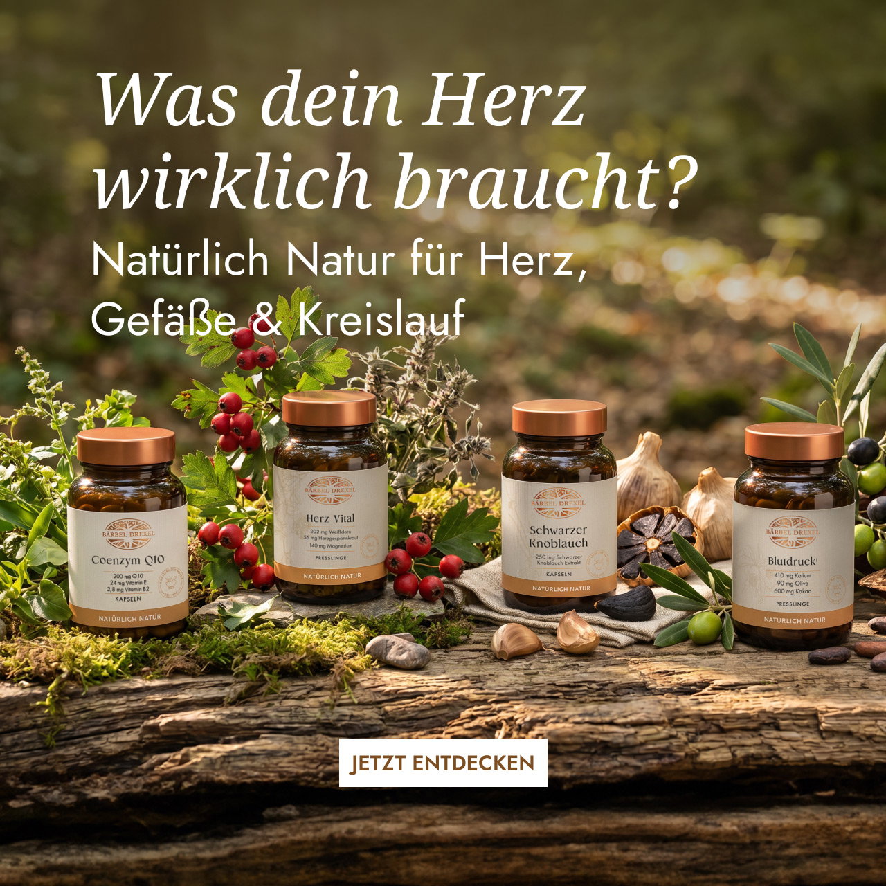 Deine Naturschätze für Herz und Kreislauf
