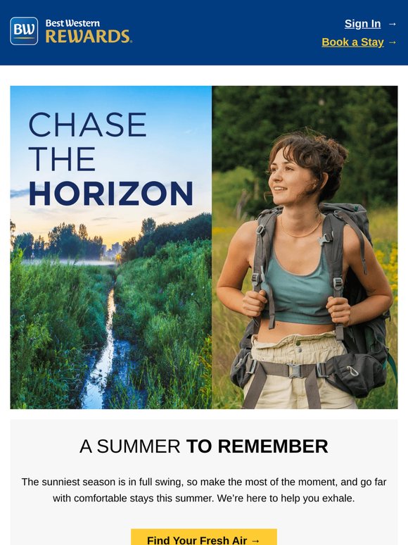 Your Account Summary: A More Memorable Summer