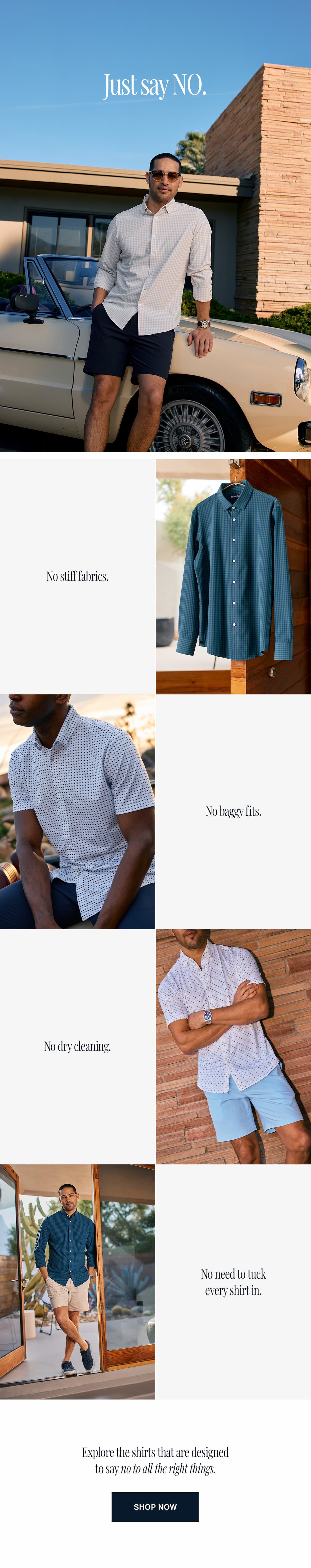 Just say NO. [SHOP NOW]