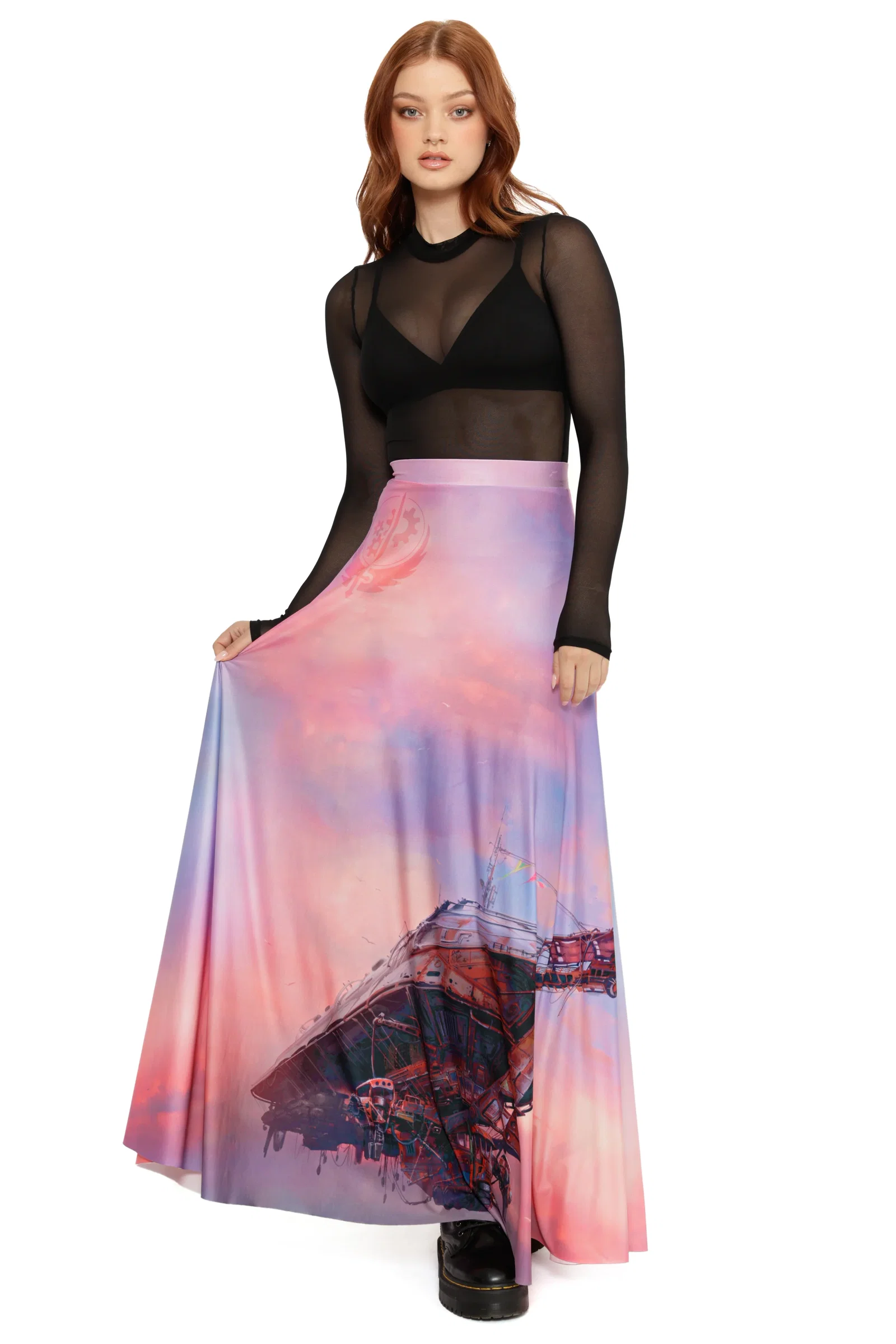 Image of Ad Victoriam Maxi Skirt