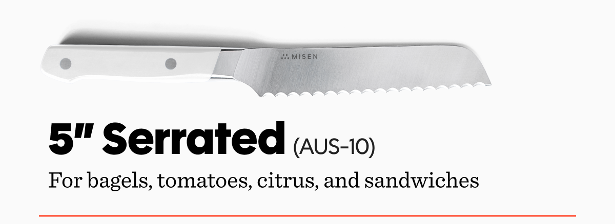 5" serrated