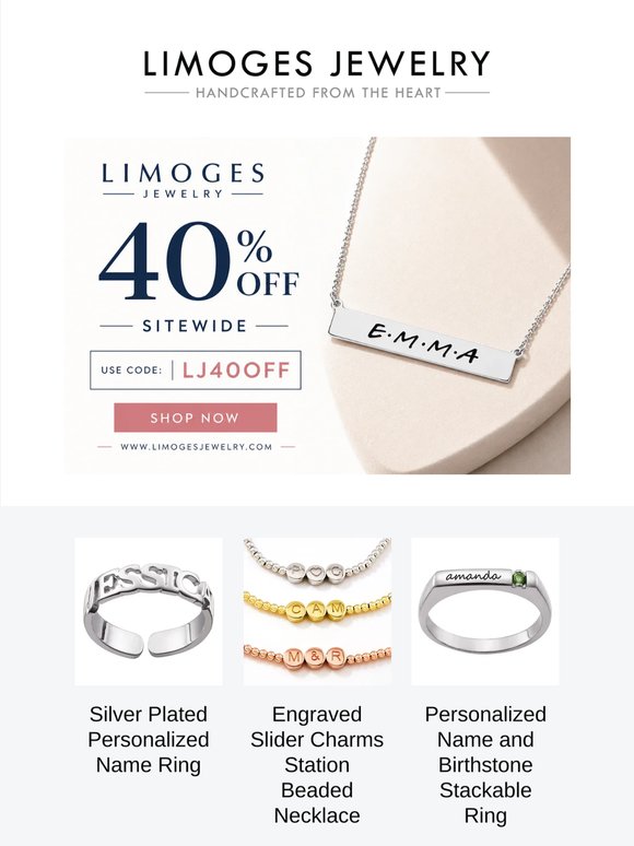 Extended for You...40% Off Sitewide!