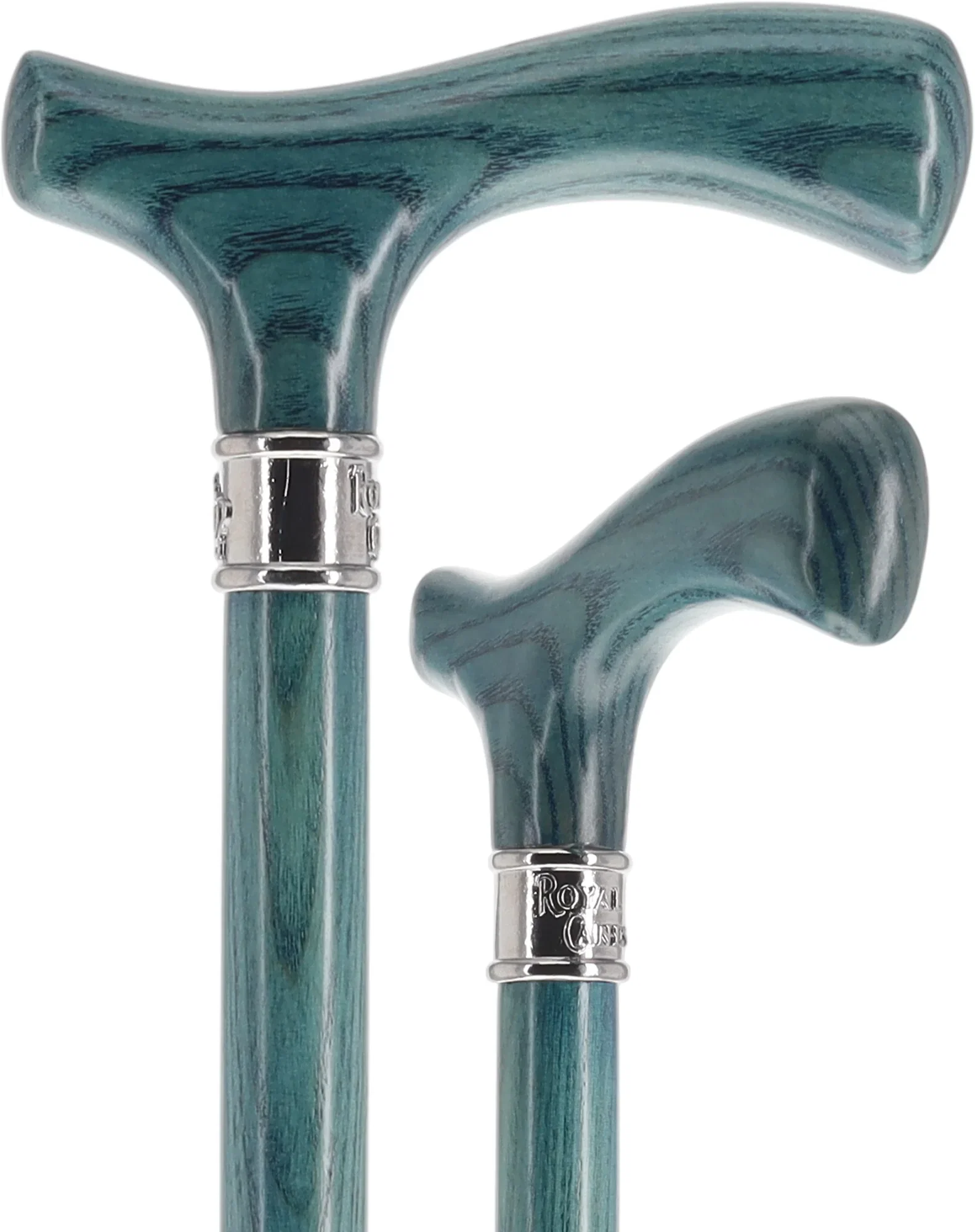 Image of Blue Denim Fritz Cane with Premium Ash Wood Shaft