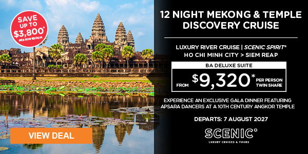 Meandering along the Mekong and Temple Discovery Cruise