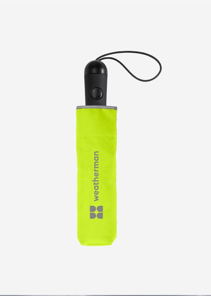 Travel Umbrella in Neon Yellow