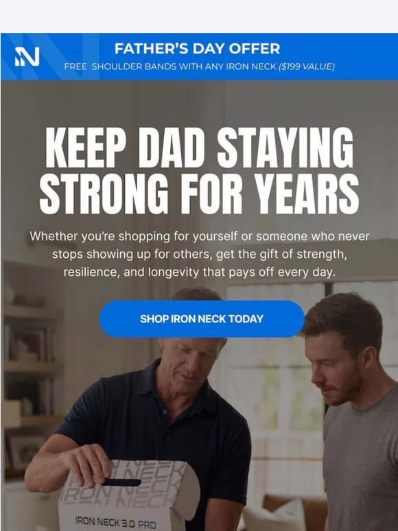 Dad. This one's for him. (And it's on sale.)