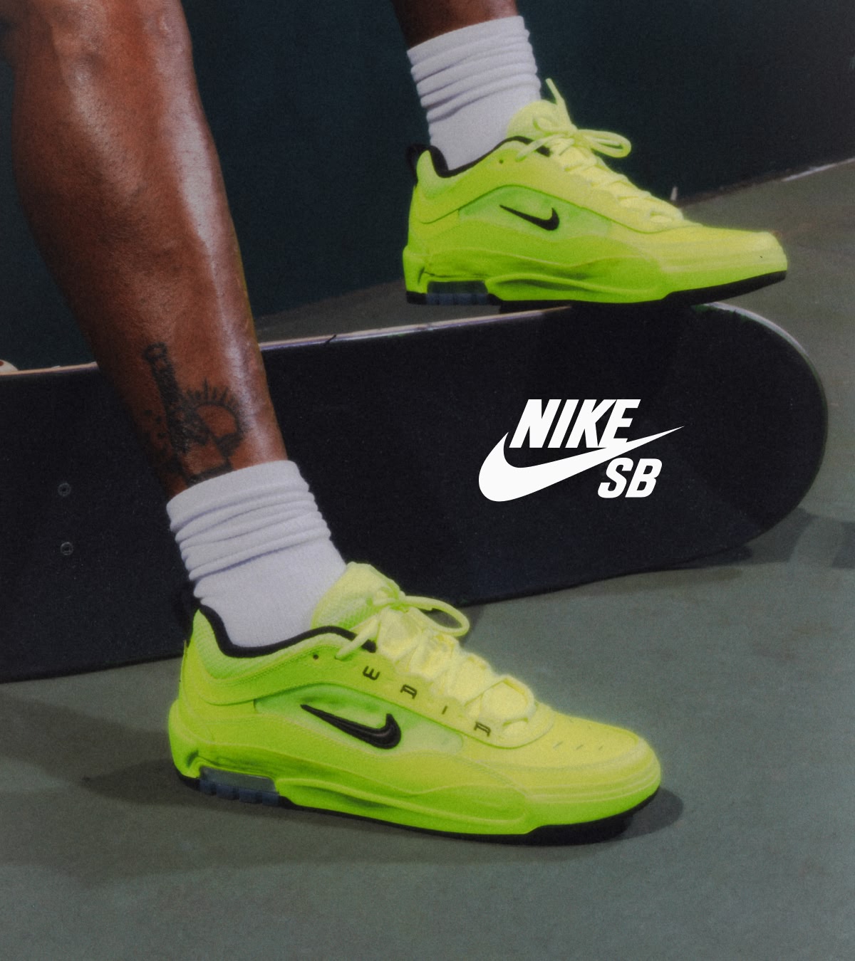 Shop men's shoes, including the tennis-yellow Nike Ishod's