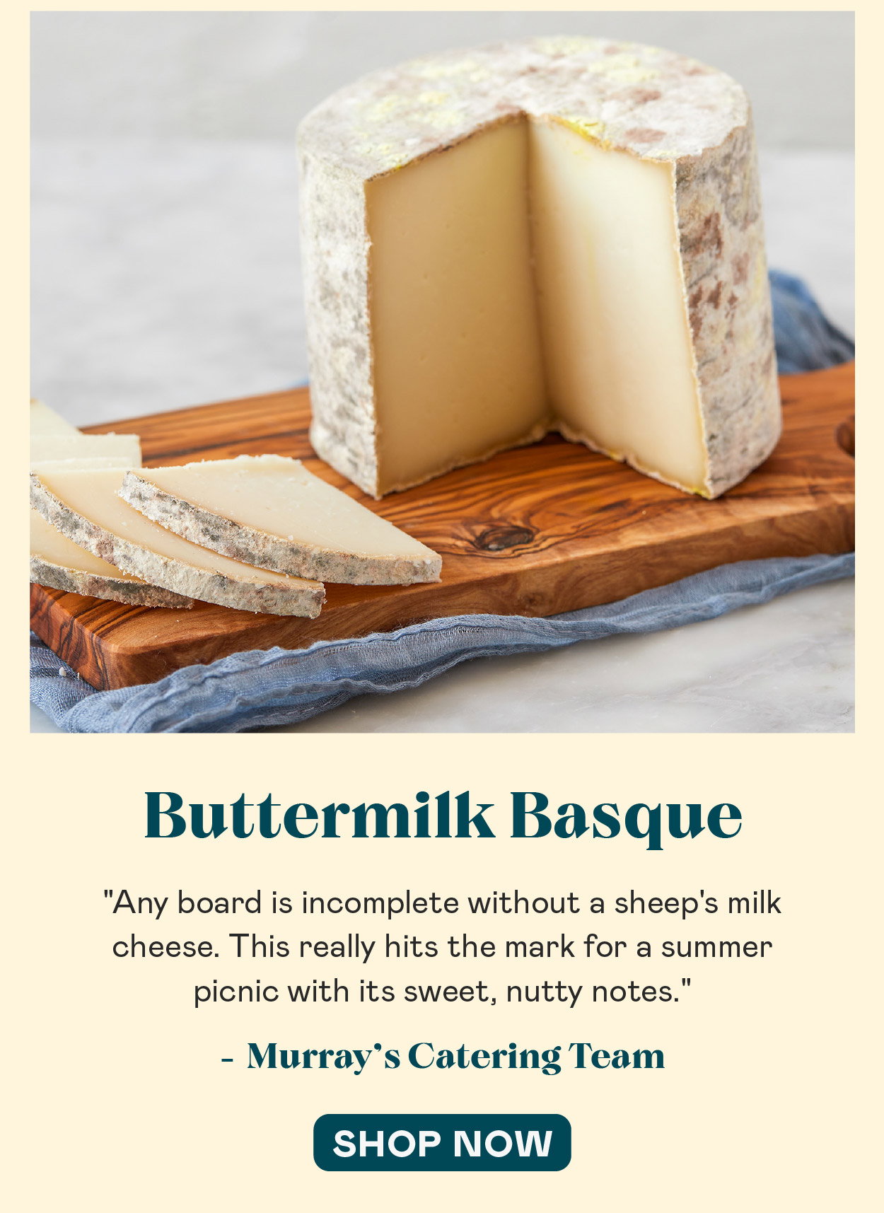 Buttermilk Basque