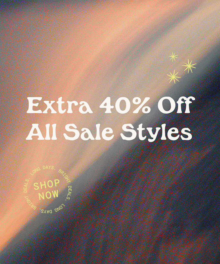 Up To 40% Off Sale Styles