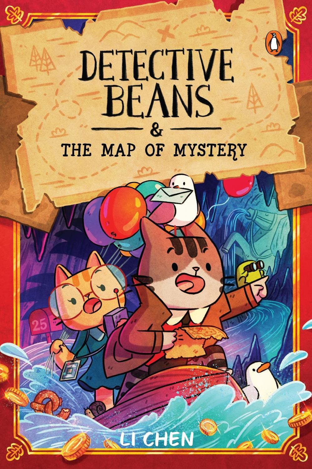 Image of Detective Beans and the Map of Mystery