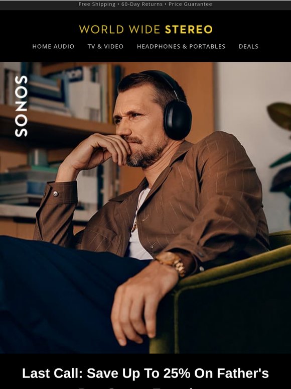 Father's Day Favorites from Sonos