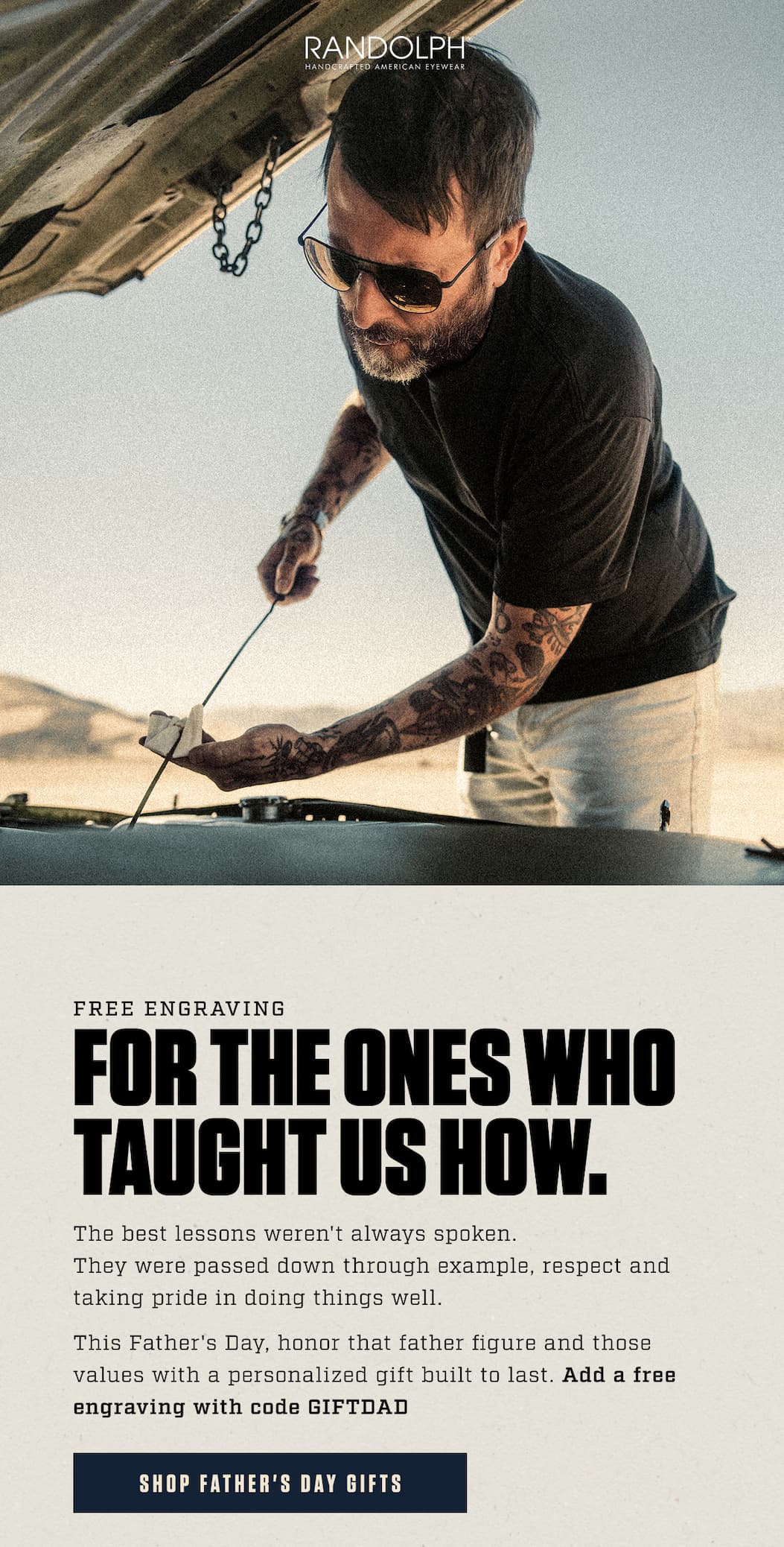 Free Engraving for Dad // Shop Father's Day Gifts