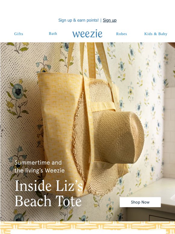What’s in Liz’s Beach Tote ☀️