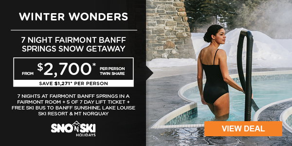 Canada - Fairmont Banff Springs Snow Getaway