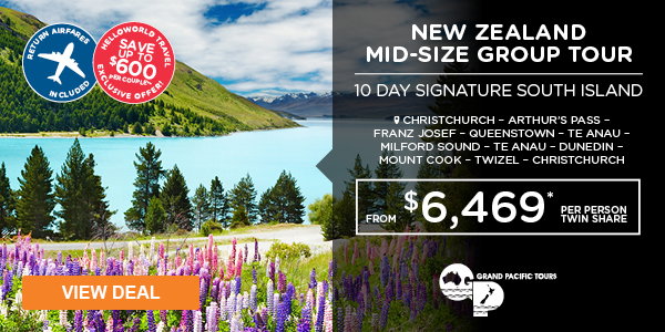 New Zealand Signature Mid-Size Group Tours - Signature South Island