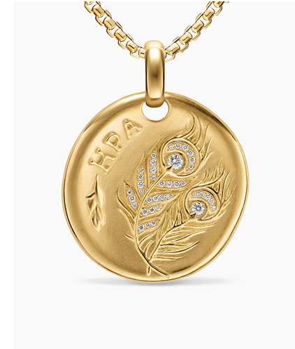18K Gold Amulet