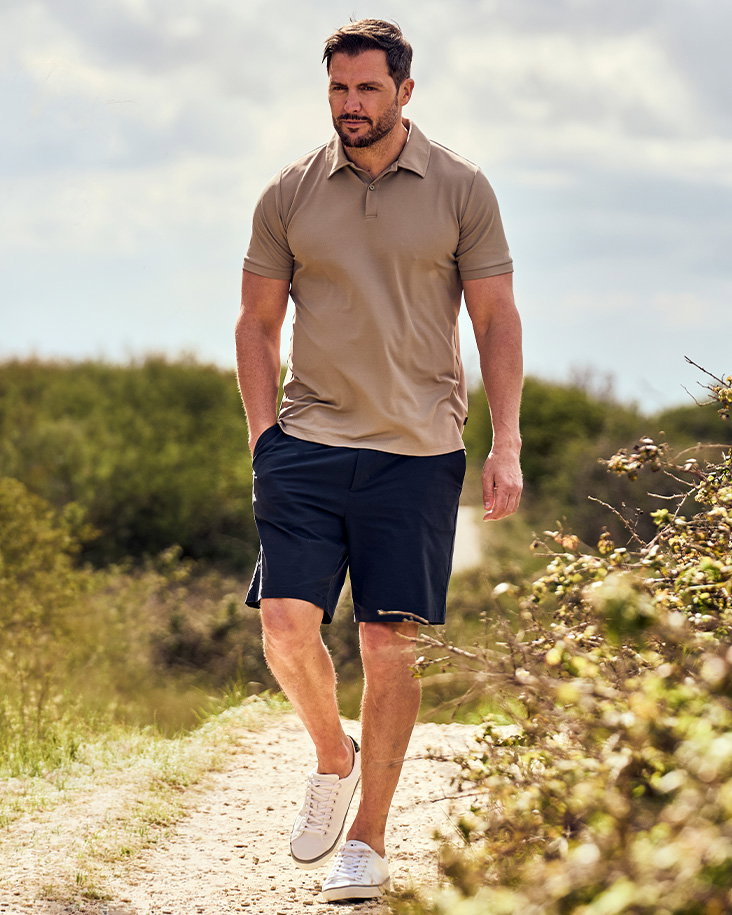 Men's Evolve Shorts Storm Blue