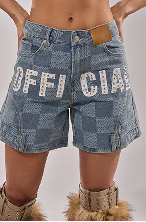 OFFICIAL DENIM BERMUDA SHORT