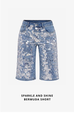 SPARKLE AND SHINE BERMUDA SHORT