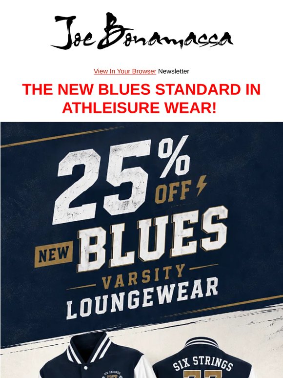 New Collection Alert: Blues Varsity Styles Are Here! – 25% Off!