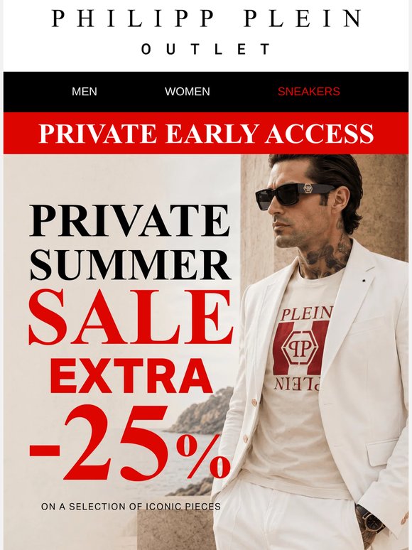 Private Early Access: EXTRA -25%