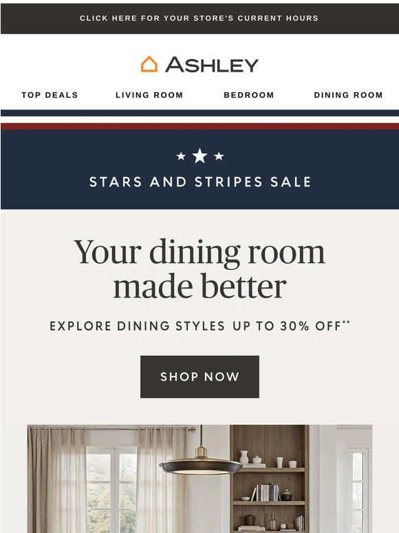Dining Up to 30% Off! Good Taste Starts Here