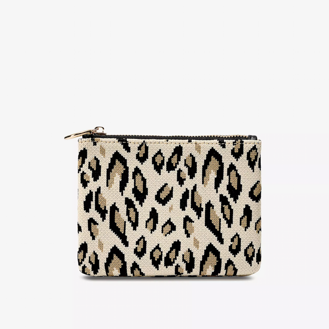 Addison Pouch Taupe Leopard