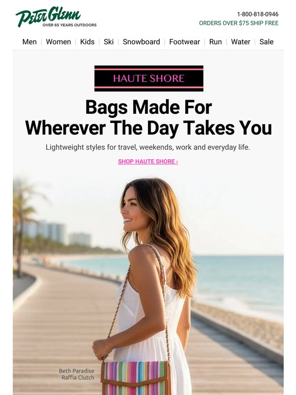 Shop Versatile Bags from Haute Shore!