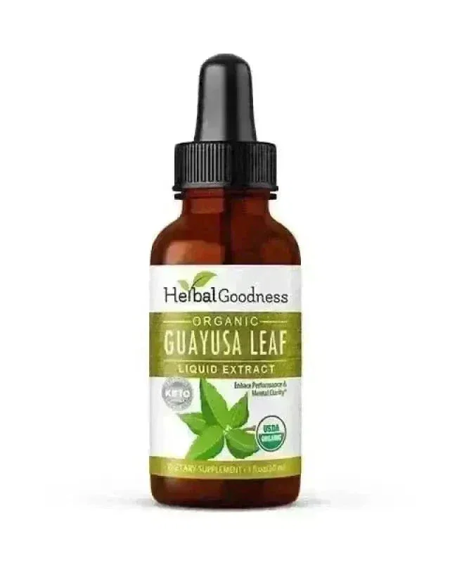 Image of Guayusa Leaf Organic 15X Liquid Extract | Clean Energy & Focus Support