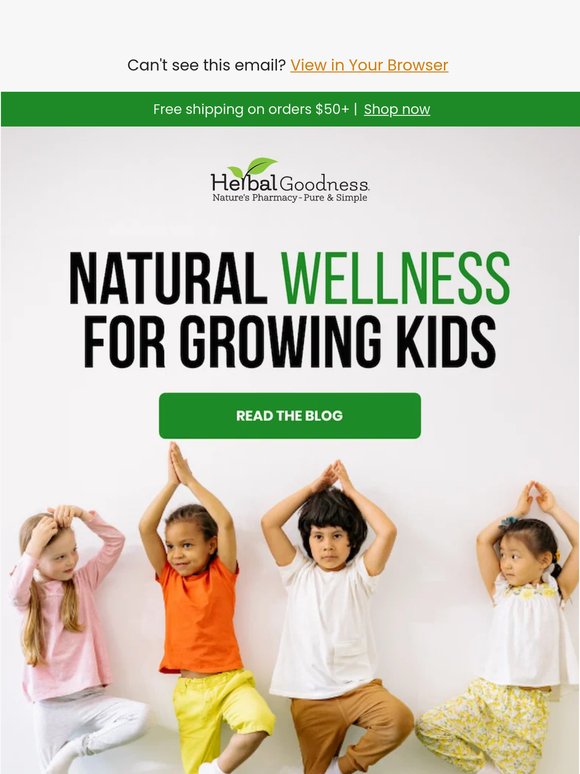 Natural Wellness for Growing Kids
