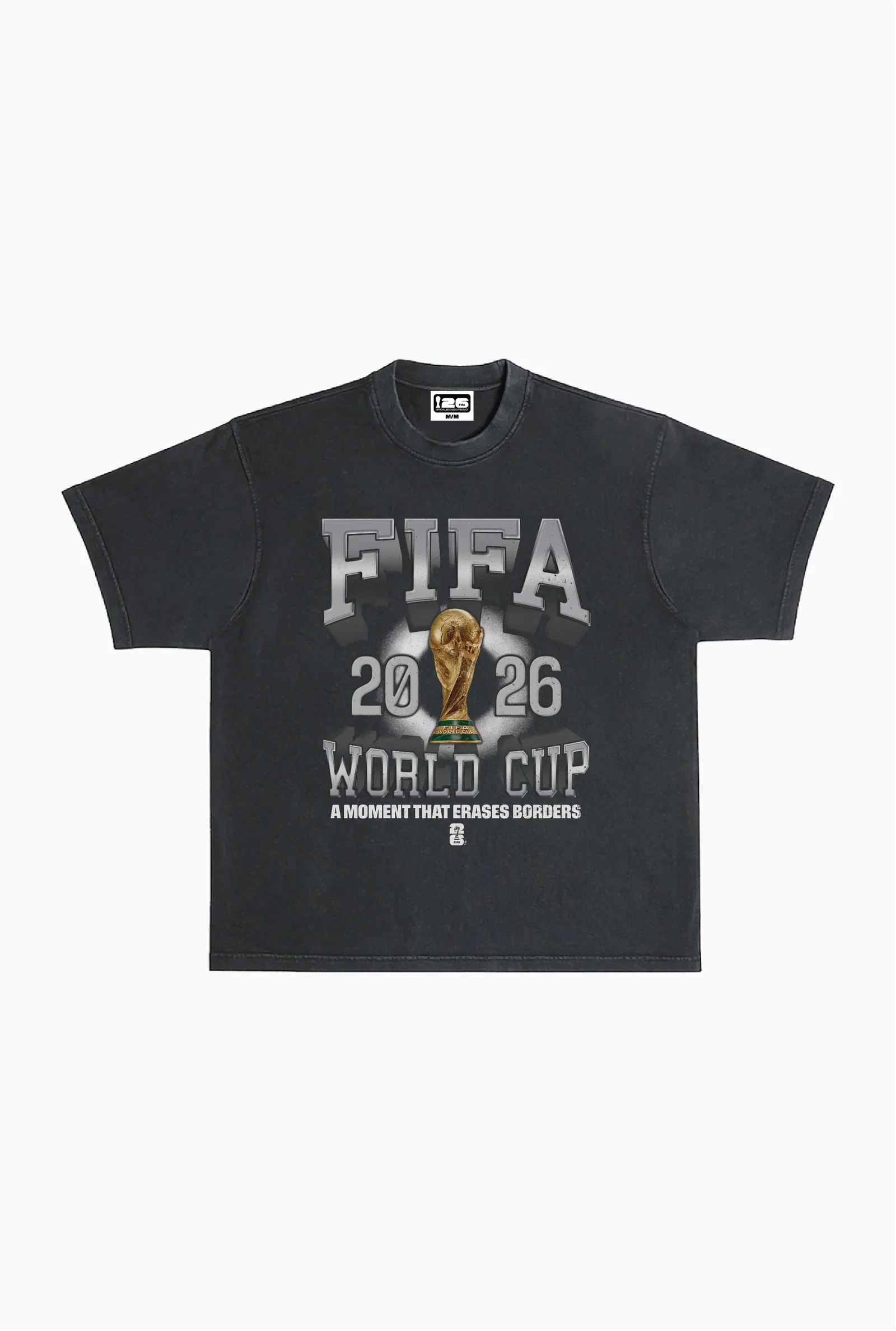 Image of FIFA World Cup 2026™ Heavyweight Garment Dyed T-Shirt - Black