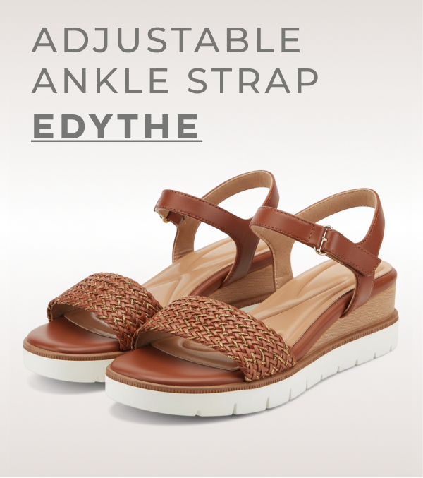ADJUSTABLE  ANKLE STRAP EDYTHE 