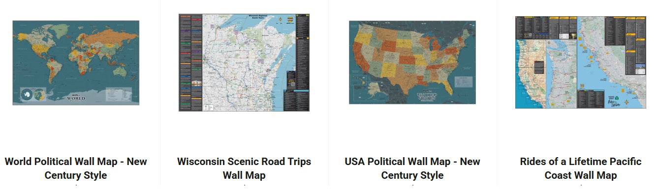 Decorative Wall Maps