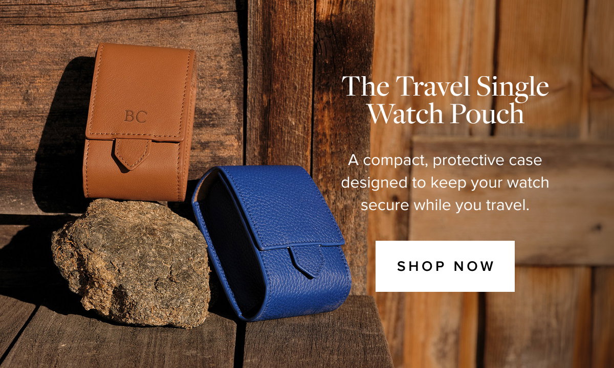 Shop the Travel Single Watch Pouch >