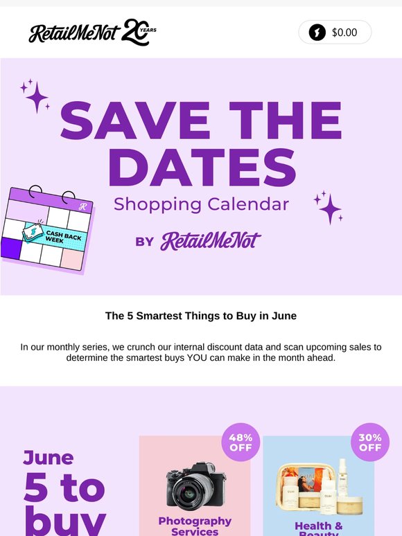🛍️ The 5 Smartest Things to Shop for This June