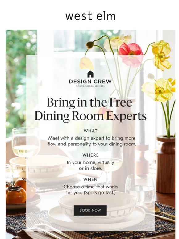Free expert help for your dining refresh
