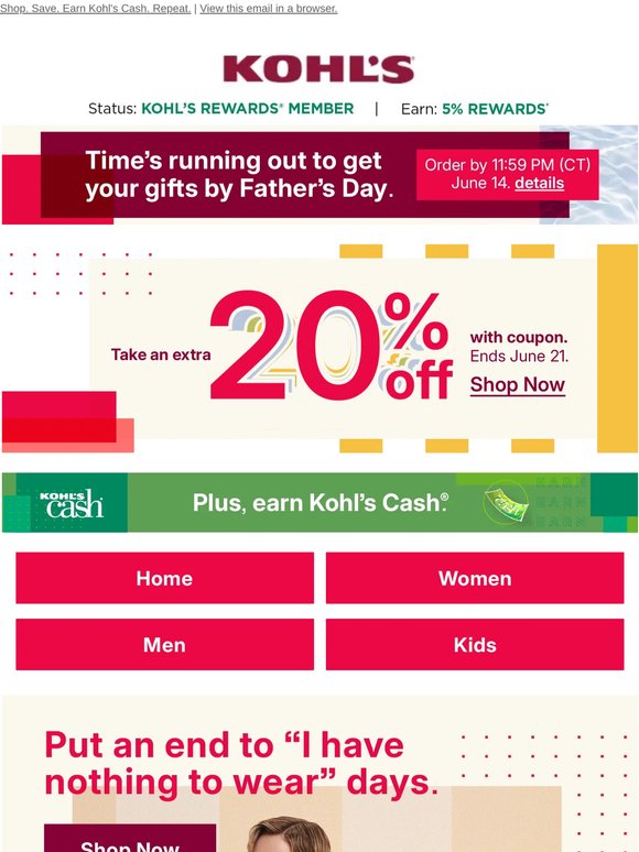 Enjoy an extra 20% off just in time for summer ☀️