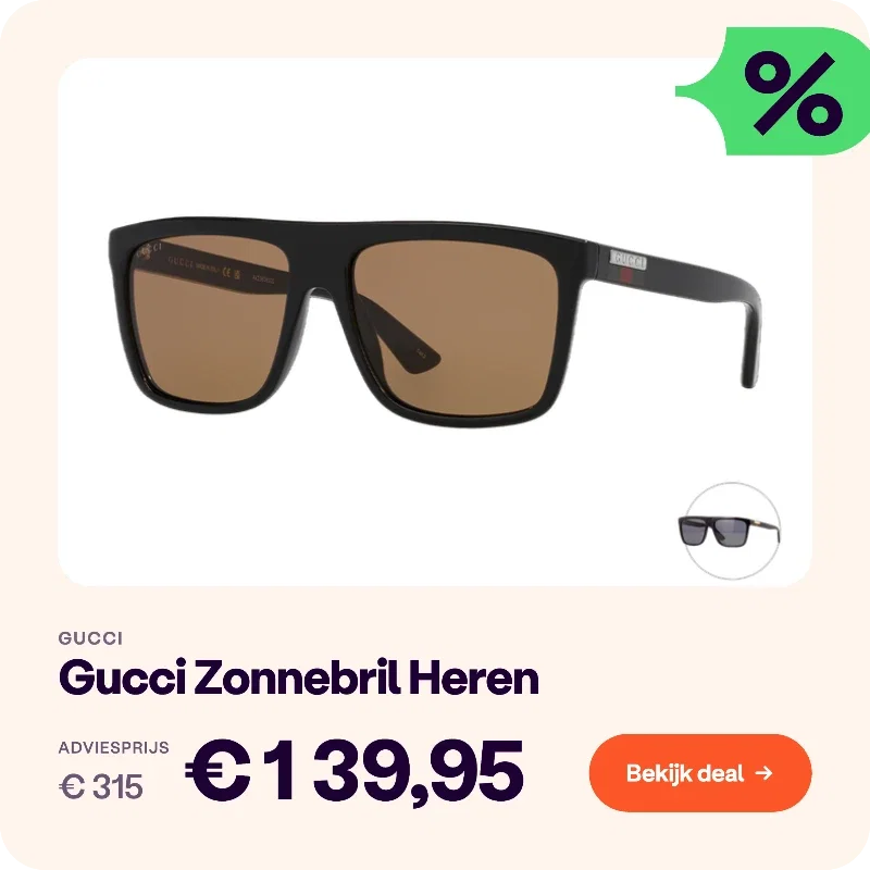 Gucci Zonnebril Heren